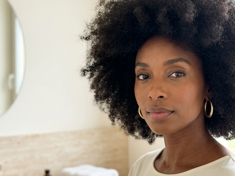 Eau calcaire et cheveux crépus : pourquoi ils sont secs dès la sortie de la douche