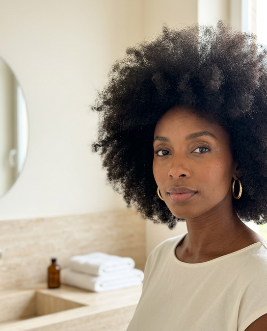 Eau calcaire et cheveux crépus : pourquoi ils sont secs dès la sortie de la douche