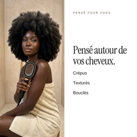 Pommeau de douche filtrant ZEWANI pensé pour les cheveux crépus, texturés et bouclés